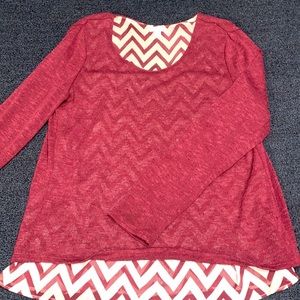 Maroon Long Sleeve